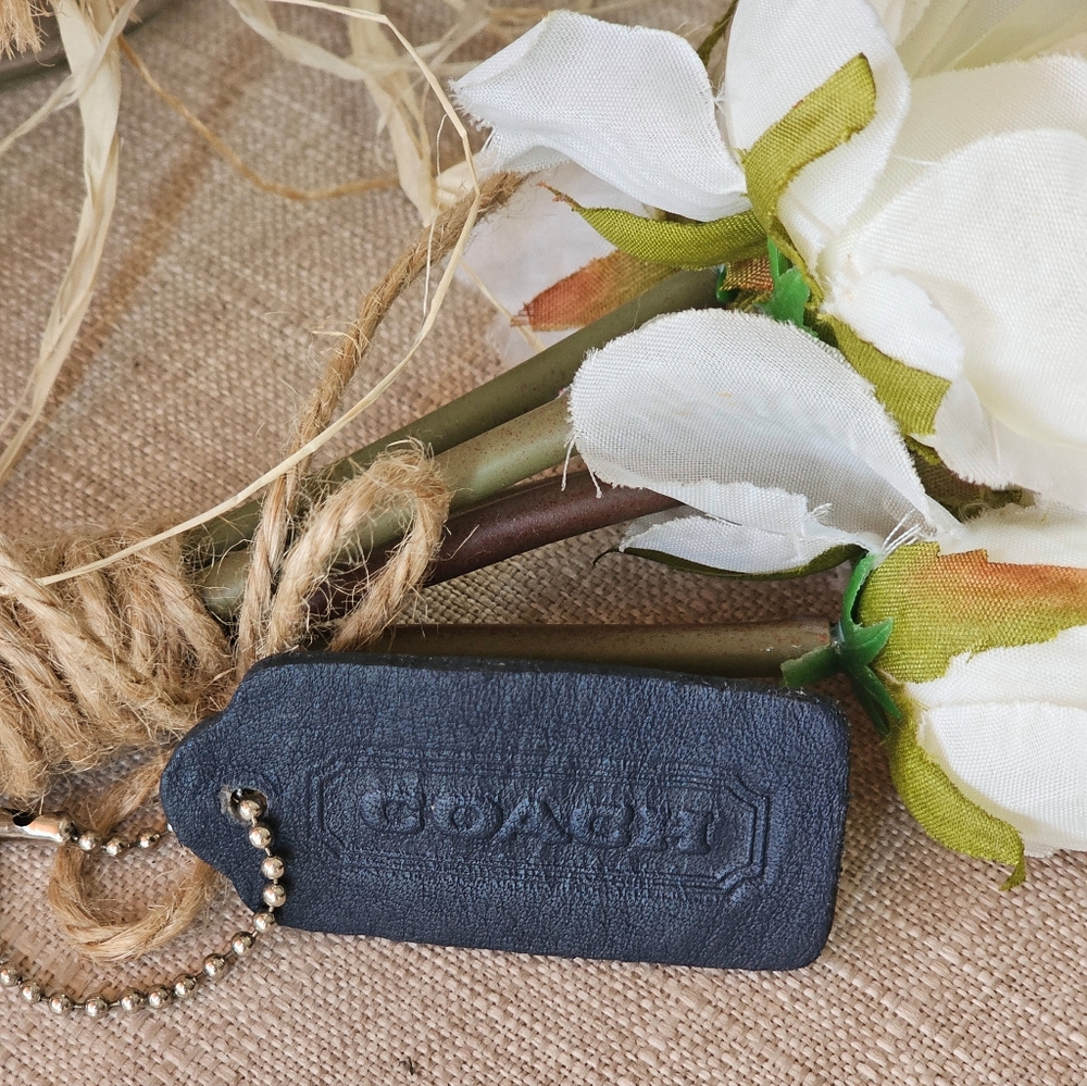 Vintage Coach Replacement Hangtag ( Blue ) - Picture 3 of 4